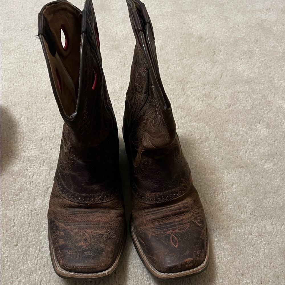 Ariat Leather Cowboy Boots
